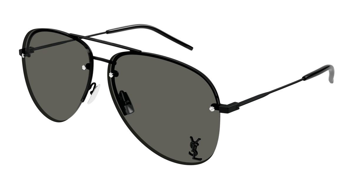 Saint Laurent CLASSIC 11 M Sunglasses - Black / Grey (001)