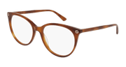 Gucci GG0093O Eyeglasses - Havana / Transparent (003)