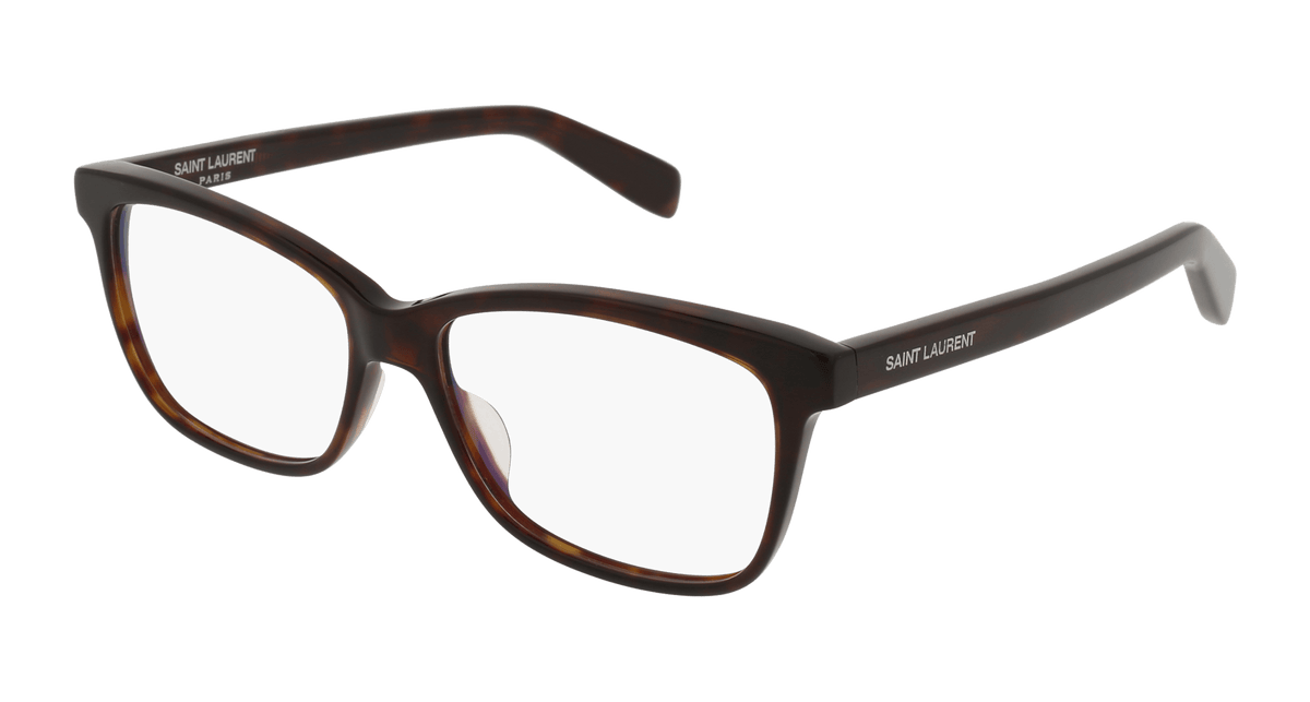 Saint Laurent SL 170 Eyeglasses - Havana / Transparent (002)