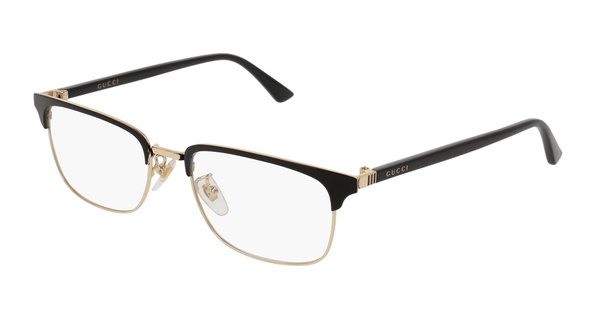 Gucci GG0131O Eyeglasses - Black / Transparent (001)