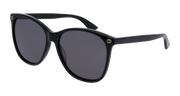 Gucci GG0024S Sunglasses - Black / Grey (001)