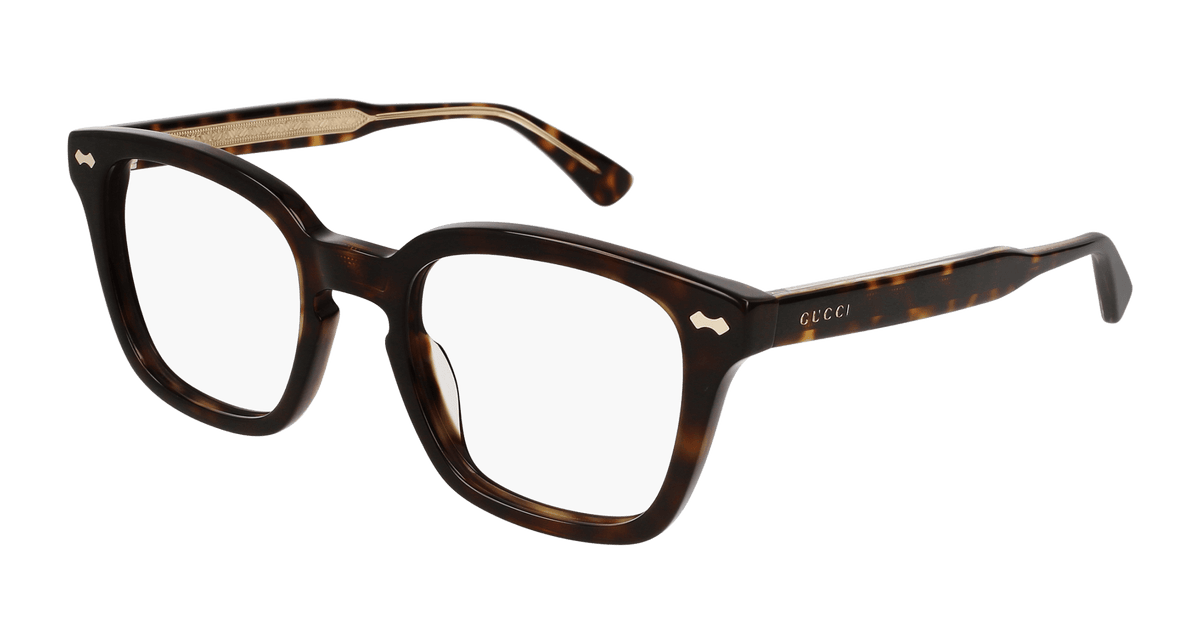 Gucci GG0184O Eyeglasses - Havana / Transparent (002)