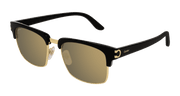 Cartier CT0132S Sunglasses - Black / Bronze (002)