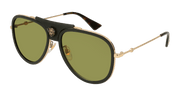 Gucci GG0062S Sunglasses - Gold / Green (014)