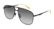 Gucci GG0336S Sunglasses - Black / Grey (002)