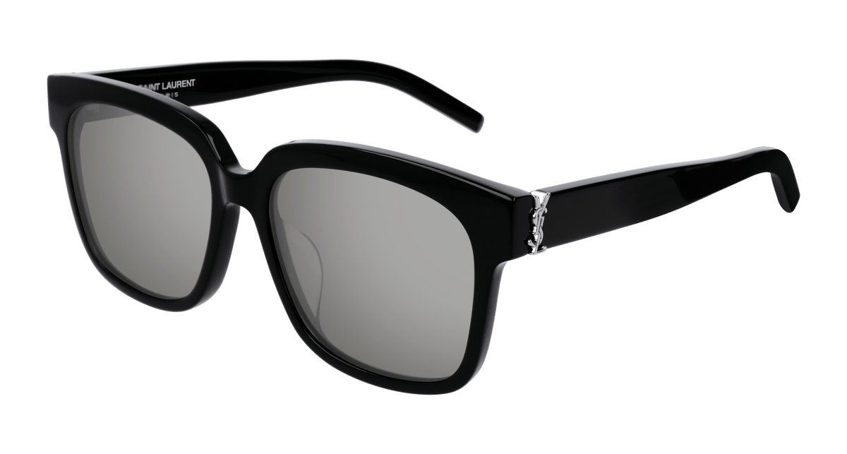 Saint Laurent SL M40/F Sunglasses - Black / Silver (002)
