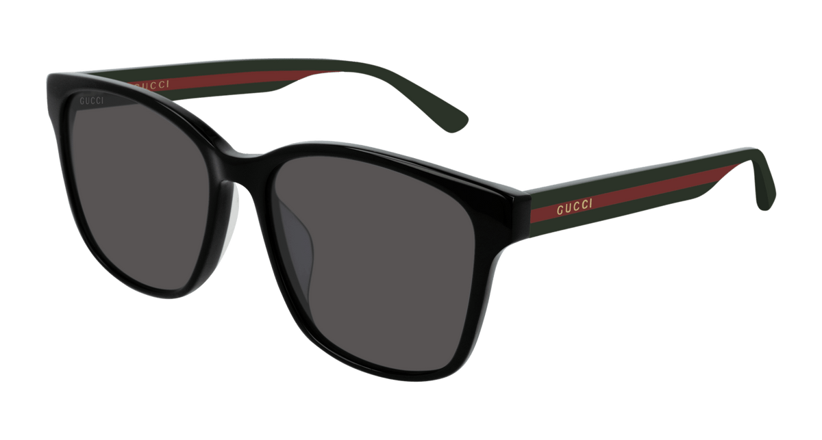 Gucci GG0417SK Sunglasses - Black / Grey (001)
