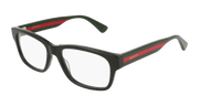 Gucci GG0343O Eyeglasses - Black / Transparent (007)