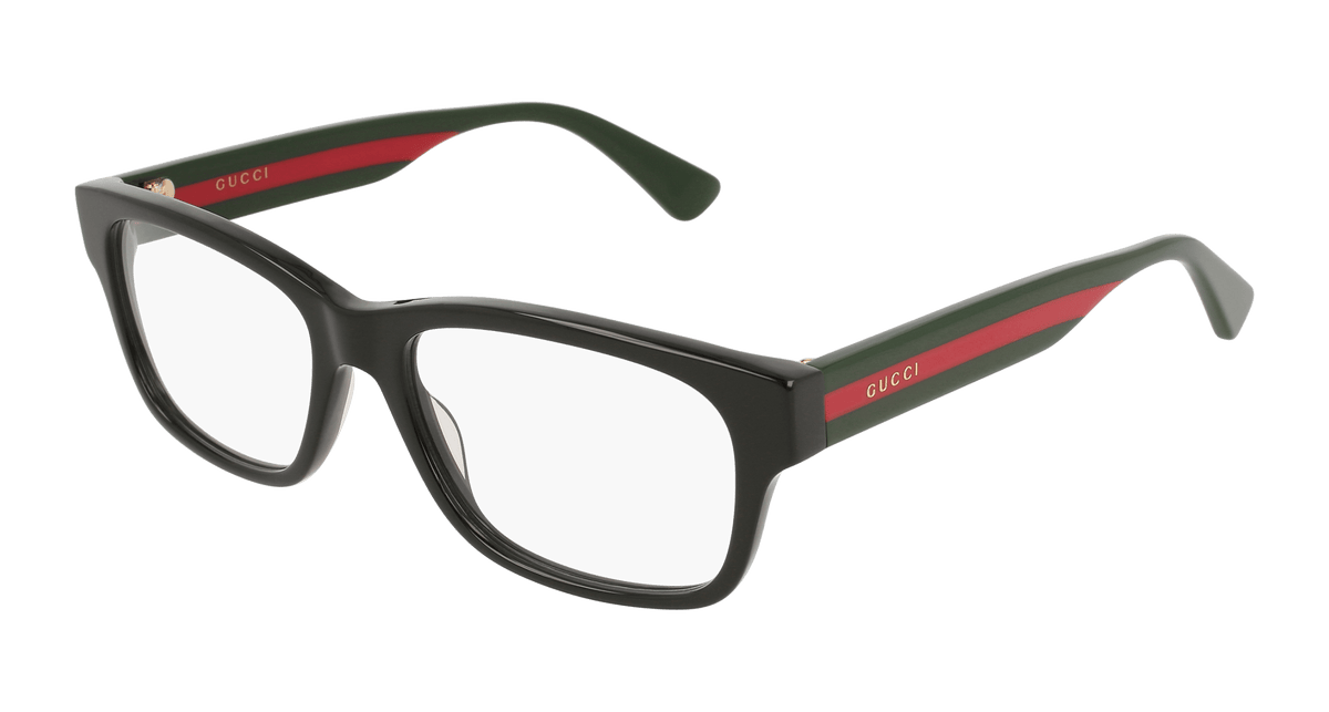 Gucci GG0343O Eyeglasses - Black / Transparent (007)
