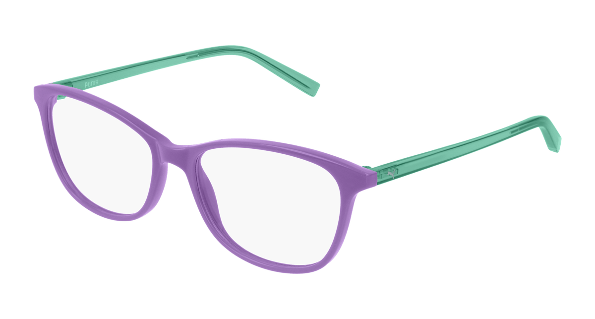 Puma PJ0033O Eyeglasses - Violet / Transparent (004)