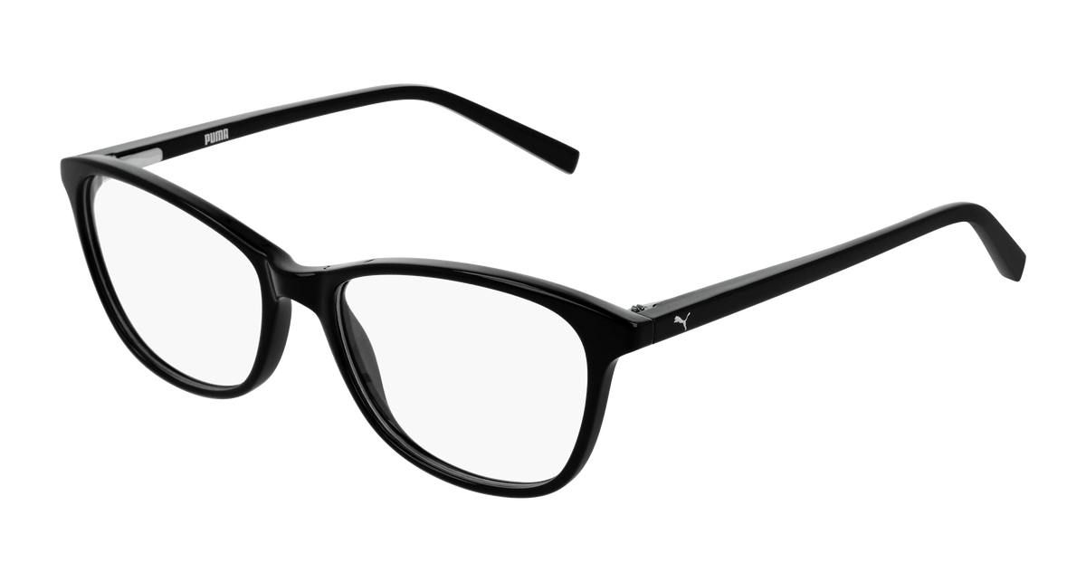 Puma PJ0033O Eyeglasses - Black / Transparent (001)