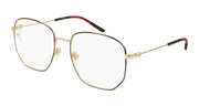 Gucci GG0396O Eyeglasses - Gold / Transparent (001)