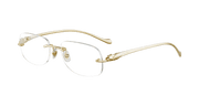 Cartier CT0058O Eyeglasses - Gold / Transparent (002)
