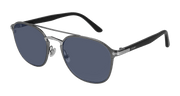 Cartier CT0012S Sunglasses - Gunmetal / Blue (003)