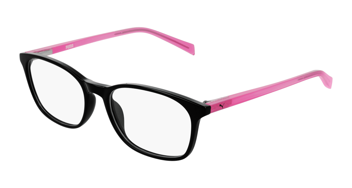 Puma PJ0031O Eyeglasses - Black / Transparent (002)
