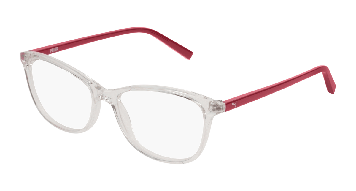 Puma PJ0033O Eyeglasses - Crystal / Transparent (003)