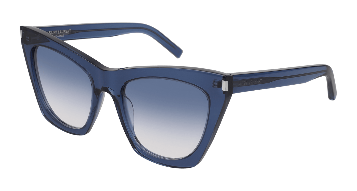 Saint Laurent SL 214 KATE Sunglasses - Blue (002)