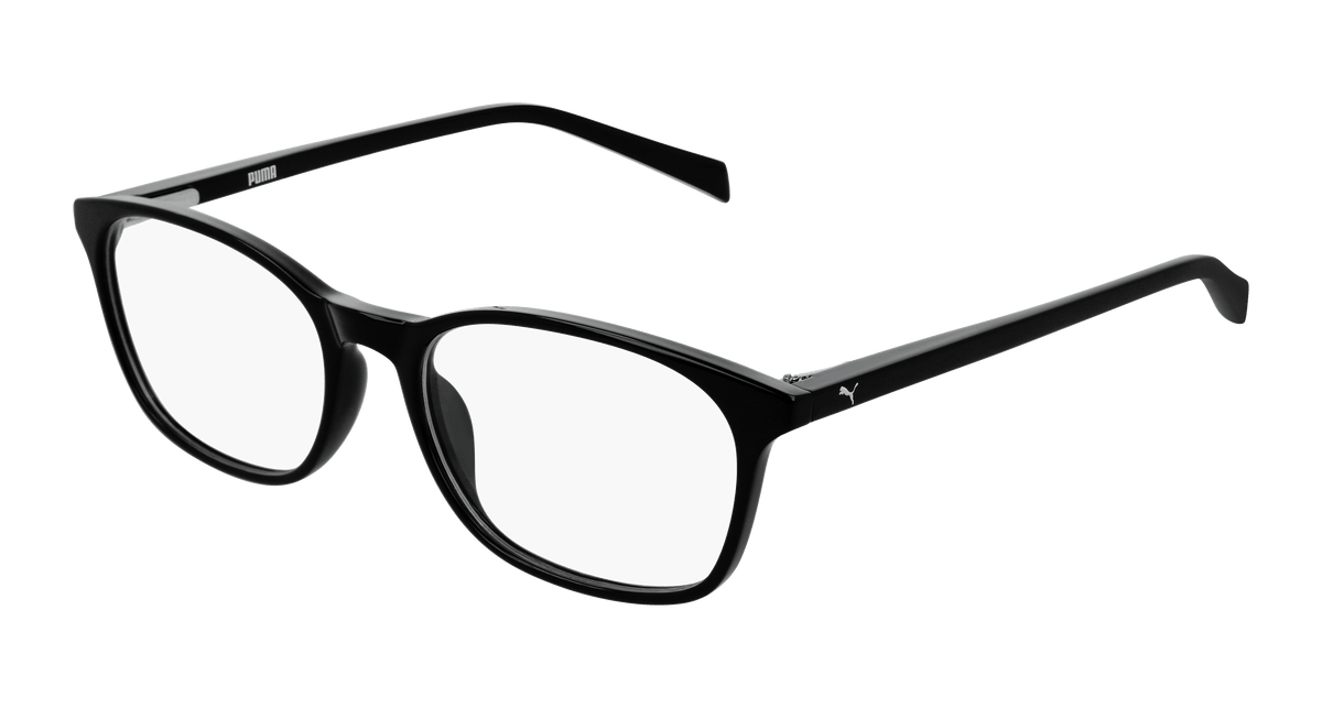 Puma PJ0031O Eyeglasses - Black / Transparent (001)