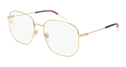 Gucci GG0396O Eyeglasses - Gold / Transparent (002)