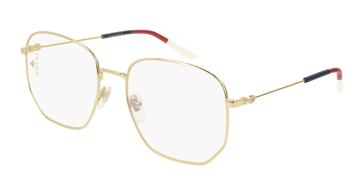 Gucci GG0396O Eyeglasses - Gold / Transparent (002)