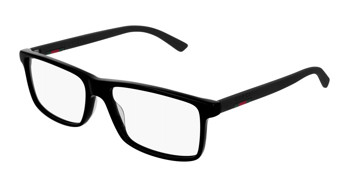 Gucci GG0424O Eyeglasses - Black / Transparent (001)