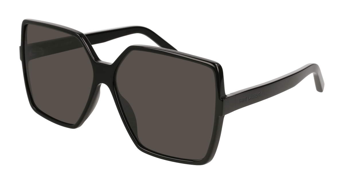 Saint Laurent SL 232 BETTY Sunglasses - Black / Grey (001)