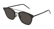 Saint Laurent SL 28 METAL Sunglasses - Black / Grey (001)