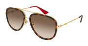 Gucci GG0062S Sunglasses - Gold / Brown (012)