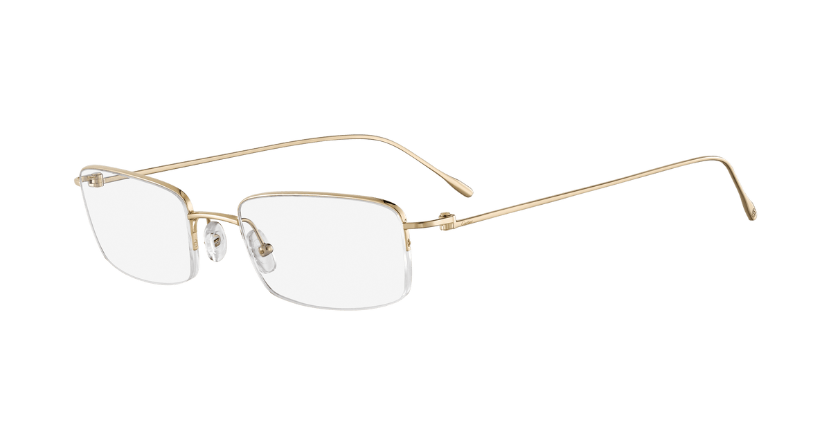 Cartier CT0071O Eyeglasses - Gold / Transparent (002)