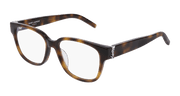 Saint Laurent SL M33/F Eyeglasses - Havana / Transparent (005)