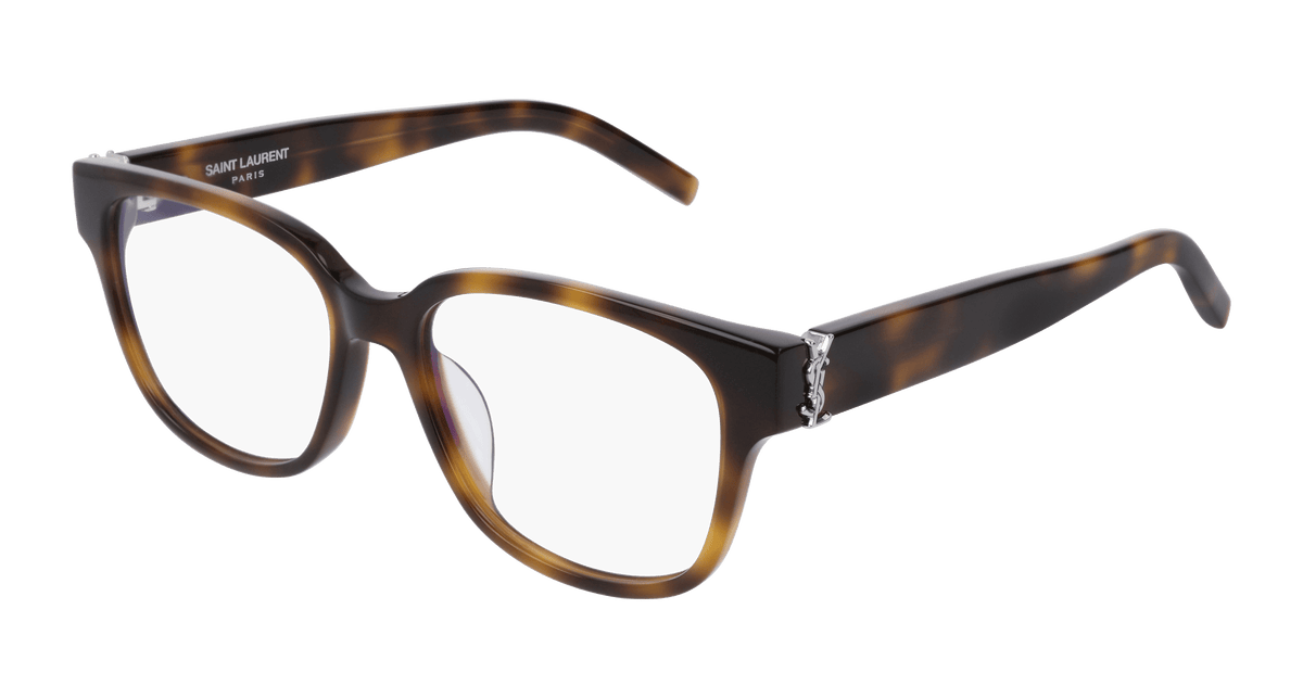 Saint Laurent SL M33/F Eyeglasses - Havana / Transparent (005)