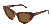 Saint Laurent SL 213 LILY Sunglasses - Havana / Brown (006)