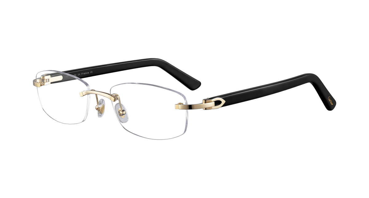Cartier CT0048O Eyeglasses - Gold / Transparent (002)