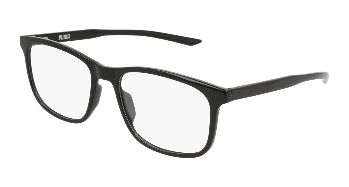 Puma PU0184O Eyeglasses - Black / Transparent (007)
