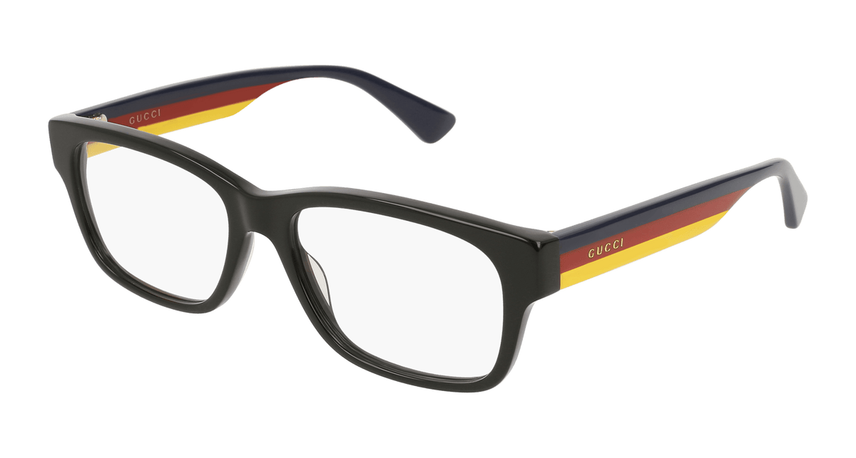 Gucci GG0343O Eyeglasses - Black / Transparent (009)
