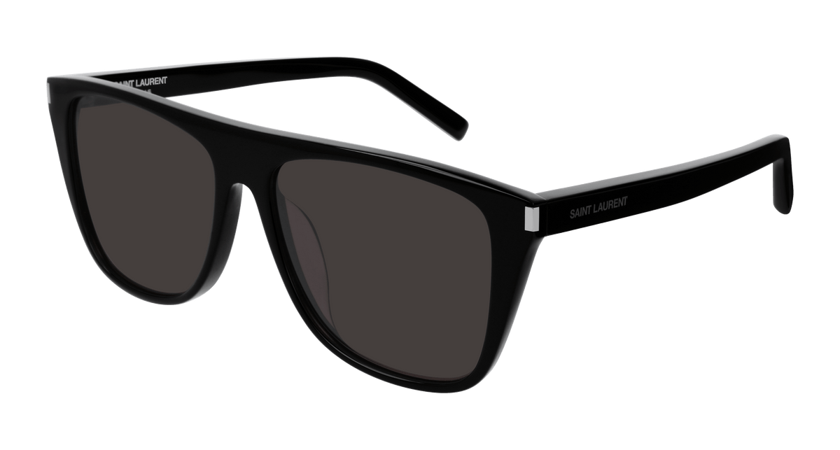 Saint Laurent SL 1/F Sunglasses - Black (001)