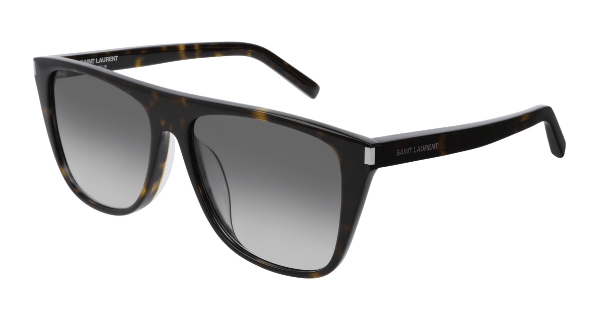 Saint Laurent SL 1/F Sunglasses - Havana / Grey (003)
