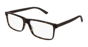 Gucci GG0424O Eyeglasses - Havana / Transparent (006)