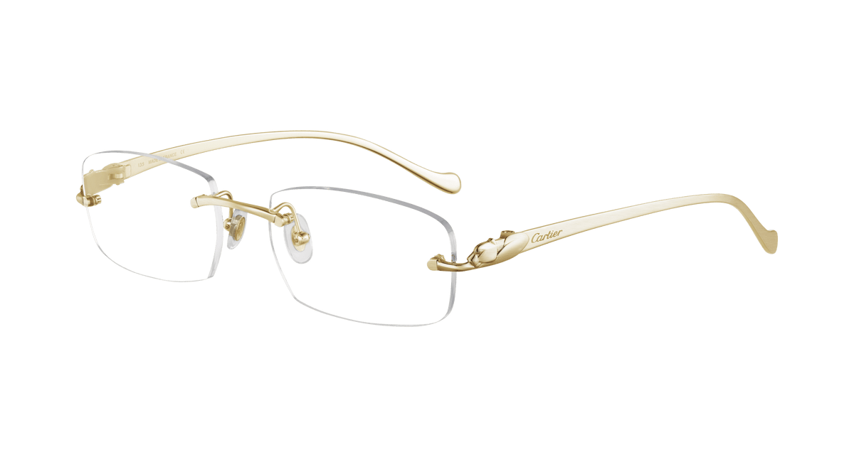 Cartier CT0061O Eyeglasses - Gold / Transparent (002)