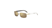 Cartier CT0046S Sunglasses - Gold / Brown (004)