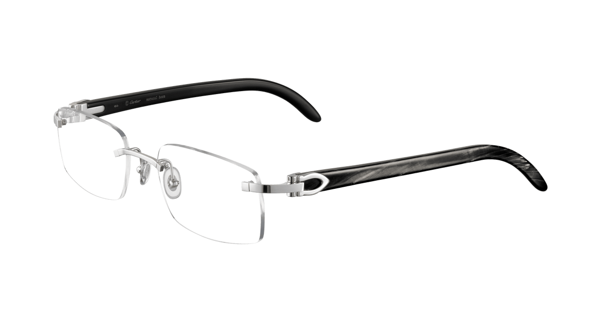 Cartier CT0049O Eyeglasses - Silver / Transparent (002)