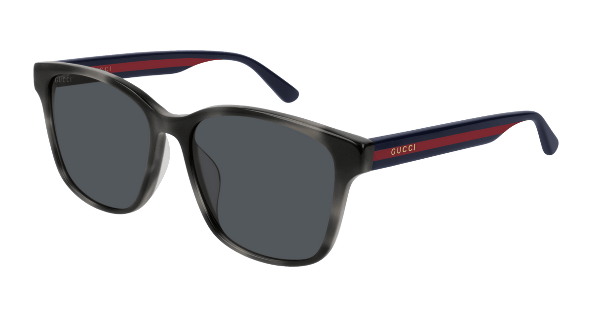 Gucci GG0417SK Sunglasses - Havana / Blue (004)