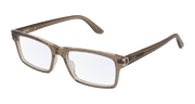 Cartier CT0005O Eyeglasses - Brown / Transparent (003)