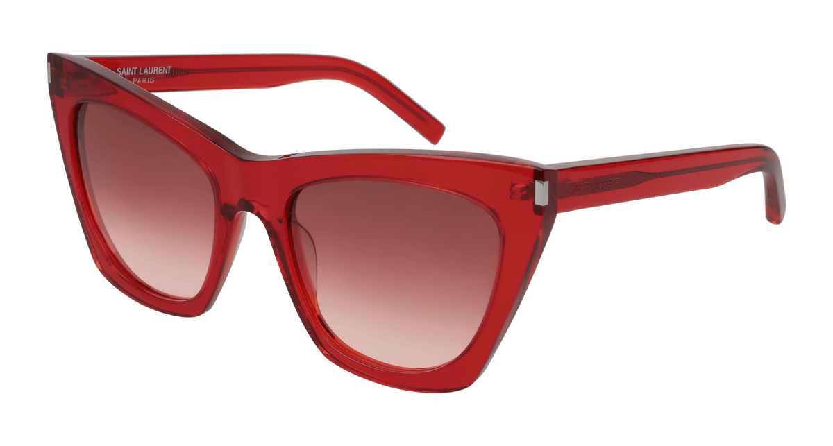 Saint Laurent SL 214 KATE Sunglasses - Red (004)
