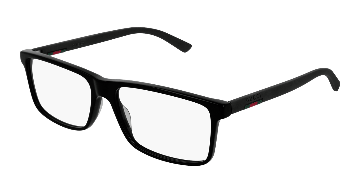Gucci GG0424O Eyeglasses - Black / Transparent (005)