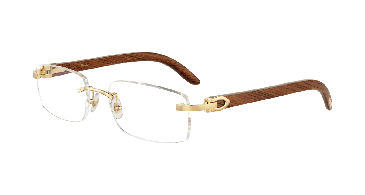 Cartier CT0052O Eyeglasses - Gold / Transparent (002)