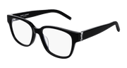 Saint Laurent SL M33/F Eyeglasses - Black / Transparent (001)