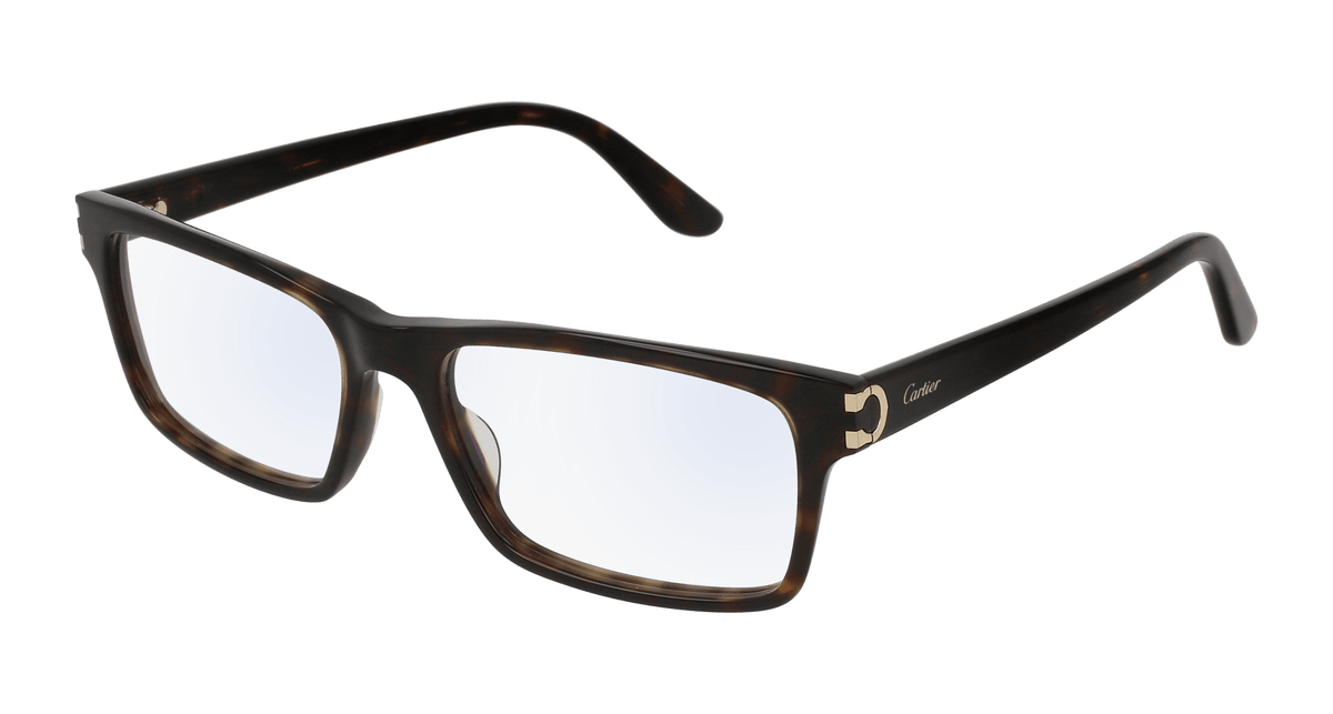 Cartier CT0005O Eyeglasses - Havana / Transparent (005)