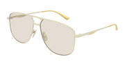 Gucci GG0336S Sunglasses - Ivory / Brown (006)
