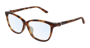Cartier CT0129OA Eyeglasses - Havana / Transparent (002)
